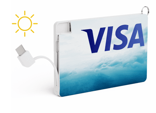 Solar Card - 定製太陽能行動電源 Solar Card - 定製太陽能行動電源