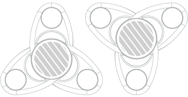 &nbsp;指尖陀螺 網版印刷
