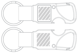 鑰匙圈 網版印刷