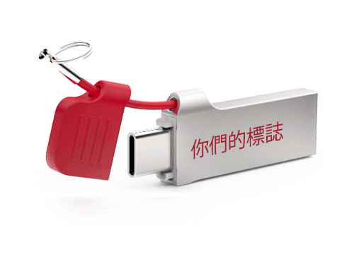 Lynx - 帶有USB-C連接器的客製隨身碟