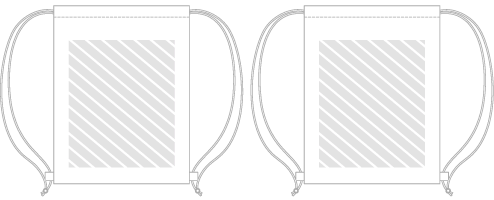 抽繩袋 相片印刷
