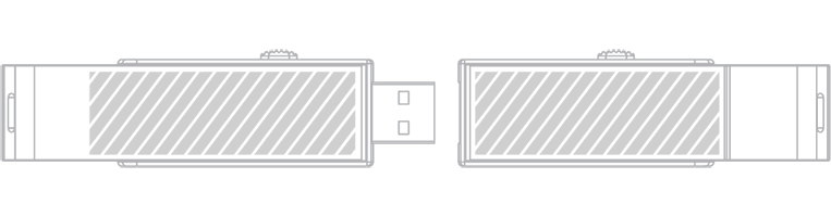 USB手指 網版印刷