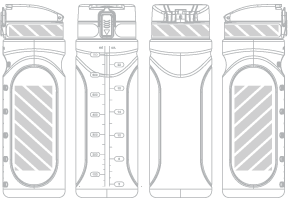 搖搖瓶 網版印刷