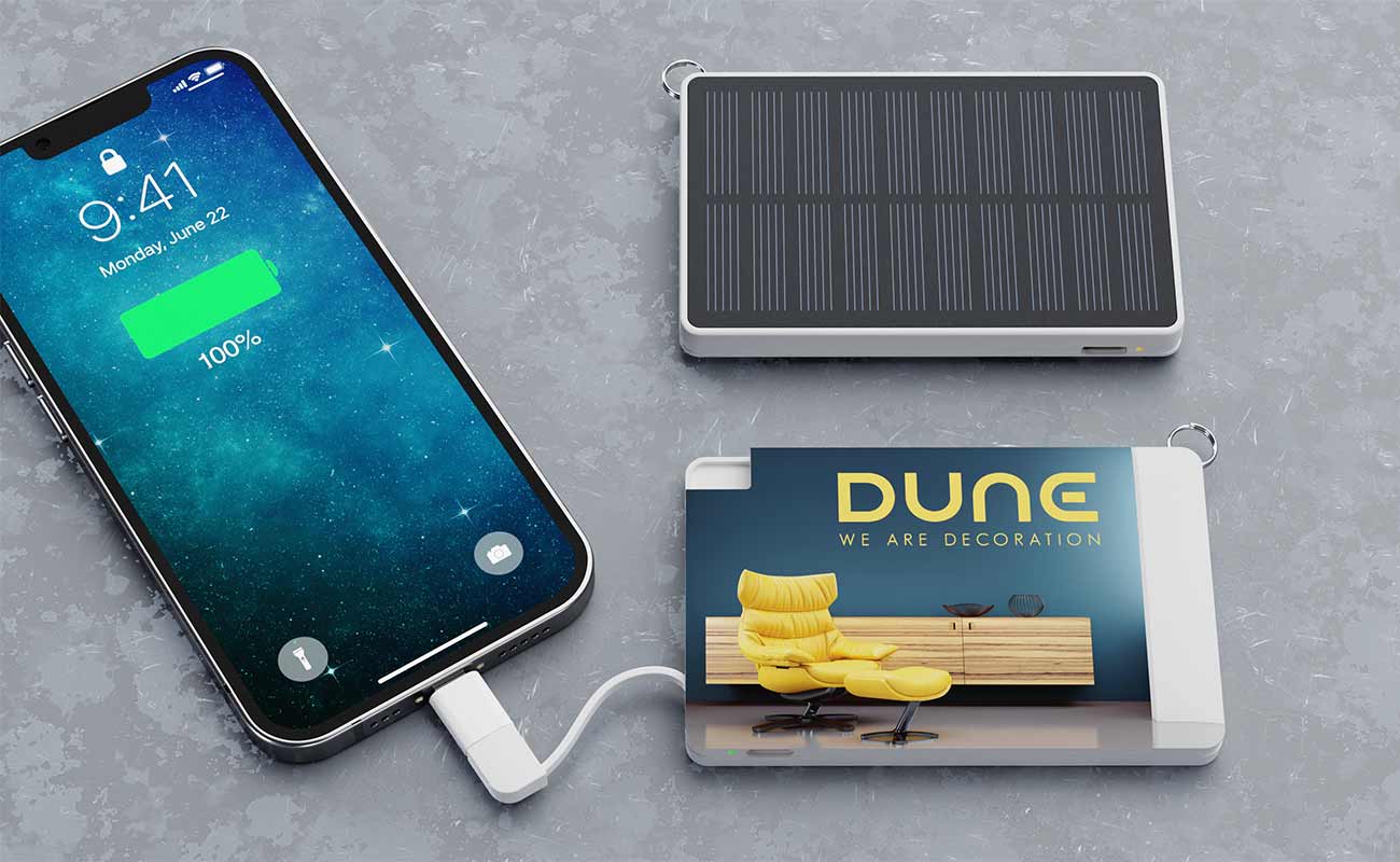 Solar Card - 印刷太陽能行動電源 Solar Card - 印刷太陽能行動電源
