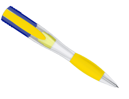 顏色混合是可能的。為不同的部分選擇2種不同的標準顏色。