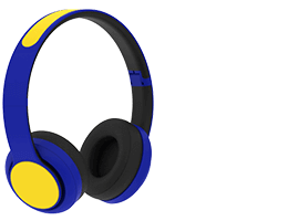 顏色混合是可能的。為不同的部分選擇2種不同的標準顏色。