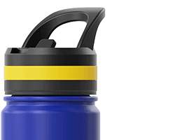 顏色混合是可能的。為不同的部分選擇2種不同的標準顏色。