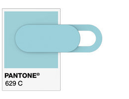 Pantone®色票參考號碼 網絡攝像頭封蓋